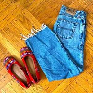Vintage Ralph Lauren cropped relaxed jeans